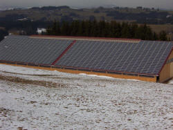 Referenzanlage Solar im Allgäu