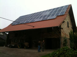 Referenzanlage Solar im Allgäu