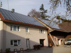 Referenzanlage Solar im Allgäu